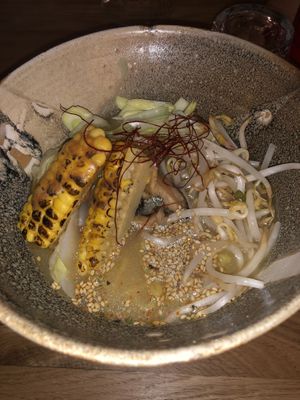 Miso ramen 🍜 😍  at Mori Cafe in Paris