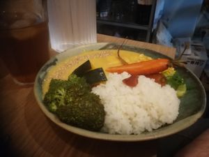 Kabucha stew at Mori Cafe in Paris