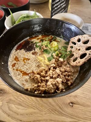 Tantanmen  at Mori Cafe in Paris