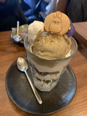   at Mori Cafe in Paris