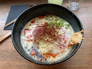   at Mori Cafe in Paris