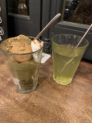   at Mori Cafe in Paris