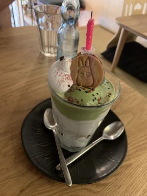   at Mori Cafe in Paris