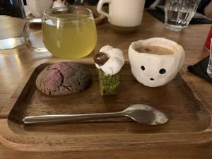   at Mori Cafe in Paris