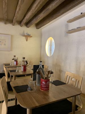   at Mori Cafe in Paris