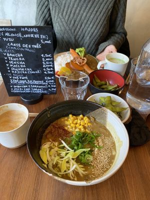   at Mori Cafe in Paris