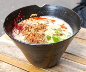 Tan tan men at Mori Cafe in Paris