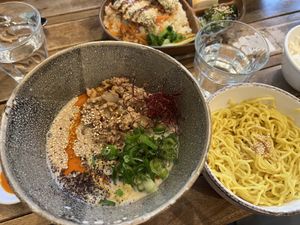   at Mori Cafe in Paris