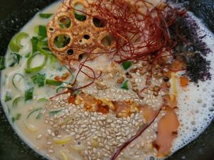 Tantanmen at Mori Cafe in Paris