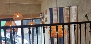 Vue du balcon at Mori Cafe in Paris