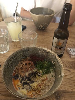   at Mori Cafe in Paris