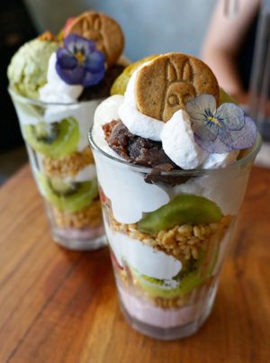 Parfait x2 at Mori Cafe in Paris