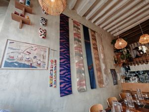 Déco at Mori Cafe in Paris