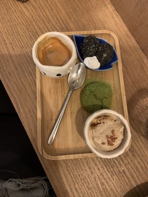   at Mori Cafe in Paris