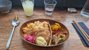 Bento d'automne at Mori Cafe in Paris