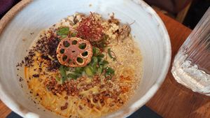 Tantanmen at Mori Cafe in Paris