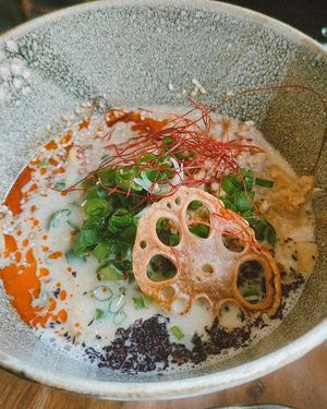 Tantanmen at Mori Cafe in Paris