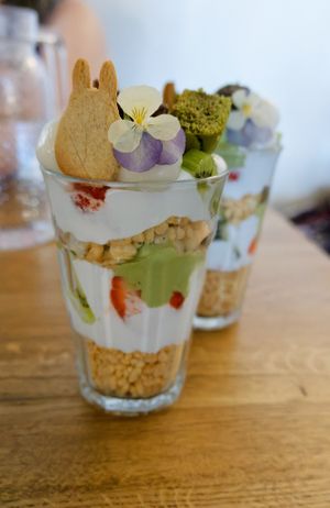 Parfait x2 at Mori Cafe in Paris