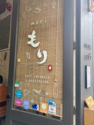   at Mori Cafe in Paris