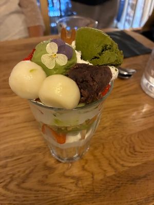 Parfait at Mori Cafe in Paris