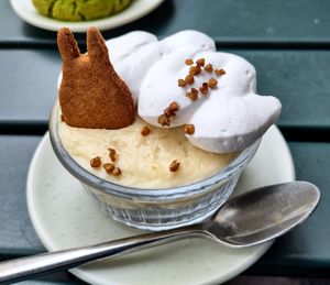 Tartelette déstructurée yuzu at Mori Cafe in Paris