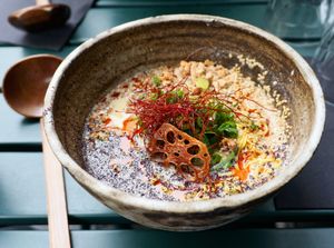 Tantanmen at Mori Cafe in Paris