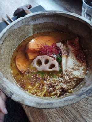 Plat du jour at Mori Cafe in Paris