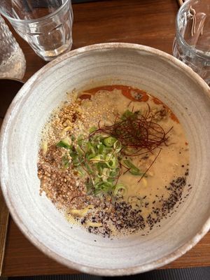 Tantanmen  at Mori Cafe in Paris