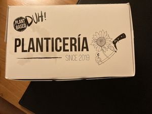 To go box at Planticeria in Panama City