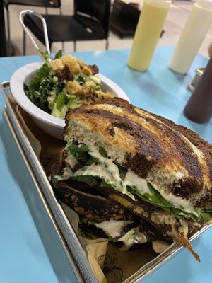 Reuben + salad  at Planticeria in Panama City