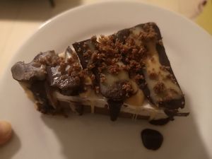 Misterious cake without a label that looked amazingly delicious at Planticeria in Panama City