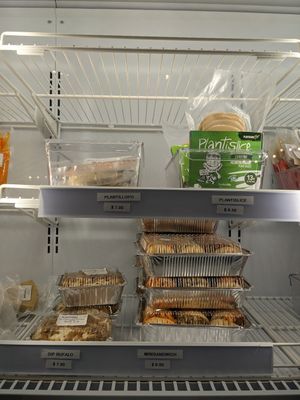 Deli case packaged meats, entrees to go at Planticeria in Panama City