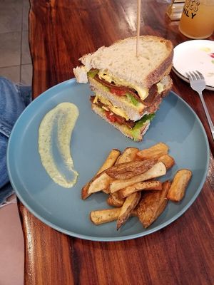 Club Sandwich at Planticeria in Panama City