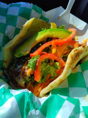 BBQ CAULIFLOWER WRAP at Impact Island Cafe in Ocala