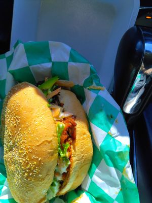 BBQ JACKFRUIT at Impact Island Cafe in Ocala