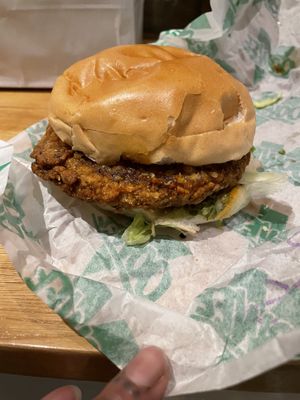 sneaky cluckster  #Veganuary at Oowee Vegan in North London