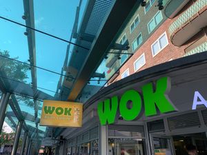Entrance at Wok Asian Cuisine in Bremerhaven