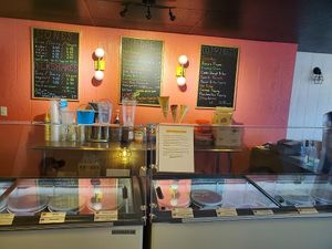 Inside sunset scoops  at Sunset Scoops in Geneseo