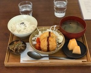 Set meal at Good Good in Hong Kong Island