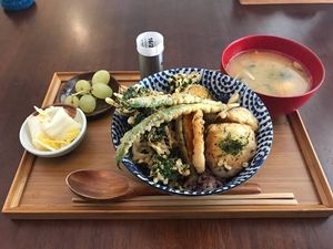 Set meal at Good Good in Hong Kong Island