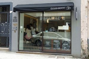 Shop front at Good Good in Hong Kong Island