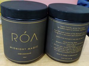 Vegan dark choc spread at Roa The Midnight Cake in West Singapore