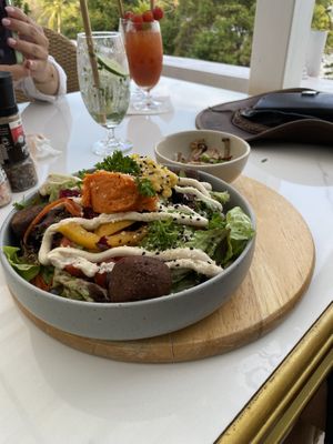 Falafel bowl  at Rustic and Blue in Phuket