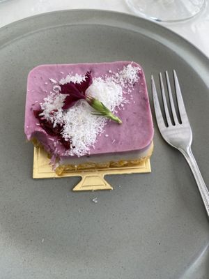 Vegan cheesecake sugar freee  at Rustic and Blue in Phuket