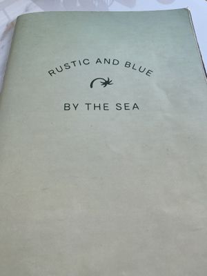   at Rustic and Blue in Phuket