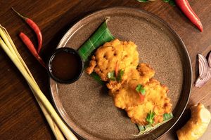 Corn Cakes at Le Bua Plaza in Eindhoven