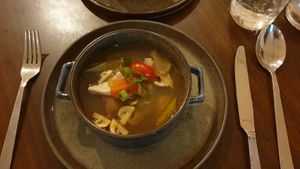 Limoensoep at Le Bua Plaza in Eindhoven