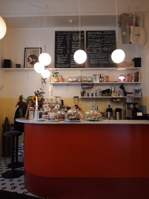 Cute interior, photo from september 2021 at À la Lo in Stockholm