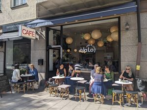 Outside of À La Lo at À la Lo in Stockholm