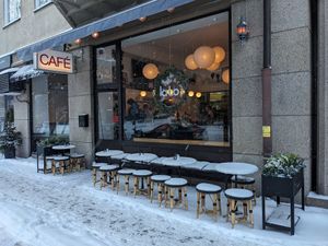 Front of store at À la Lo in Stockholm